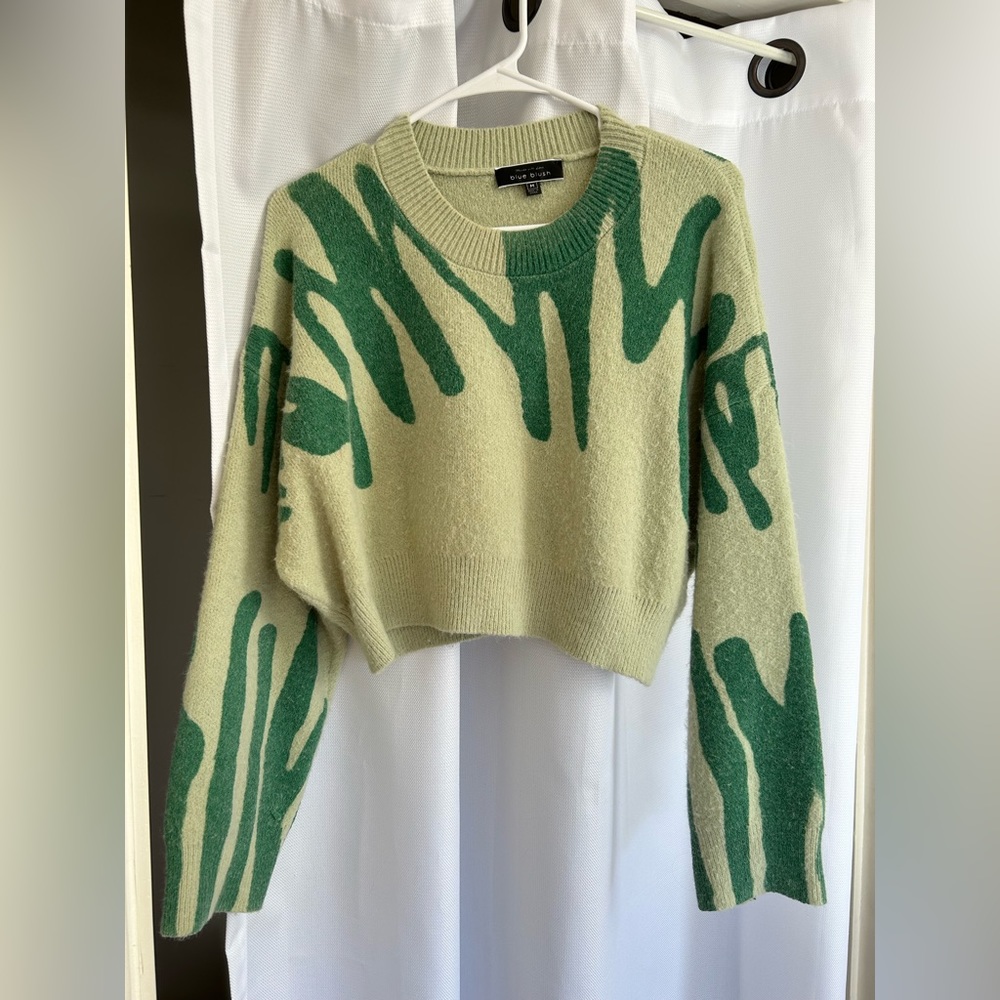 Blue Blush boutique sweater size M!
